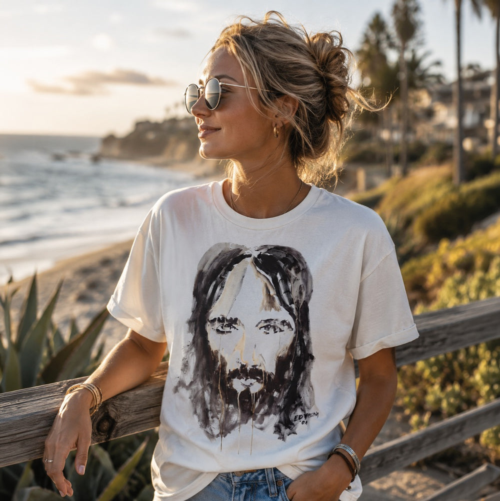 Jesus Painting Tee