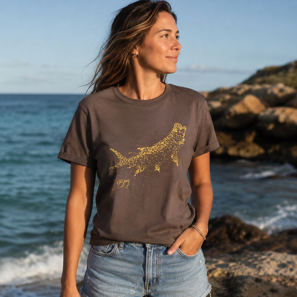 Jumping Tarpon Tee (Brown)