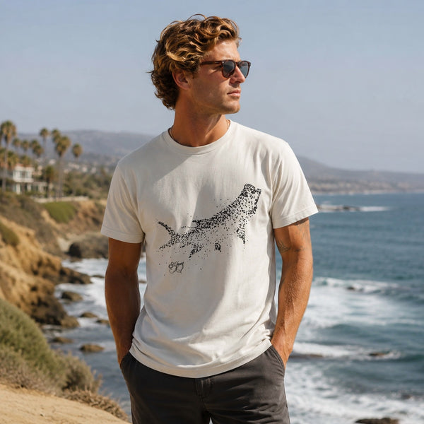 Jumping Tarpon Tee (Cream)