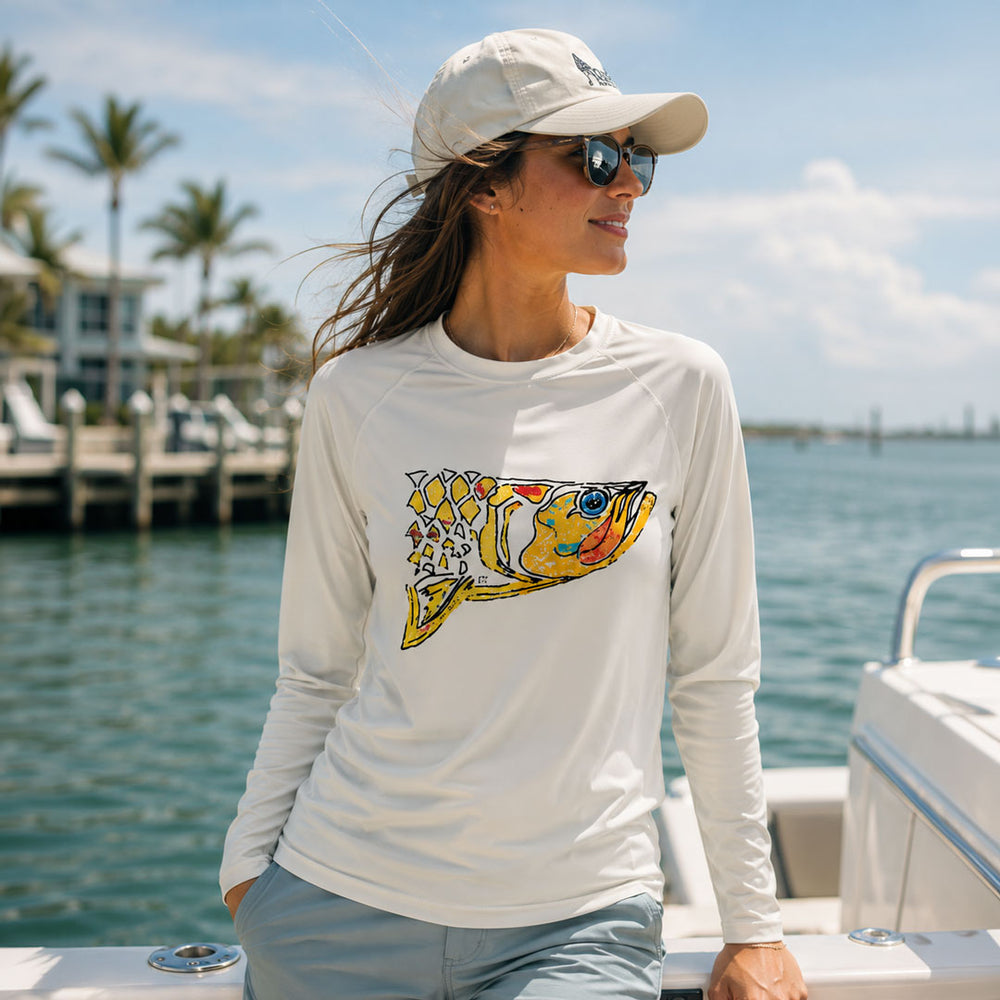 Painted Tarpon Lightweight Long Sleeve
